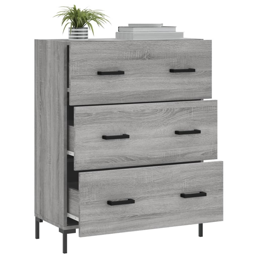 Grey Sonoma Sideboard - Sudd