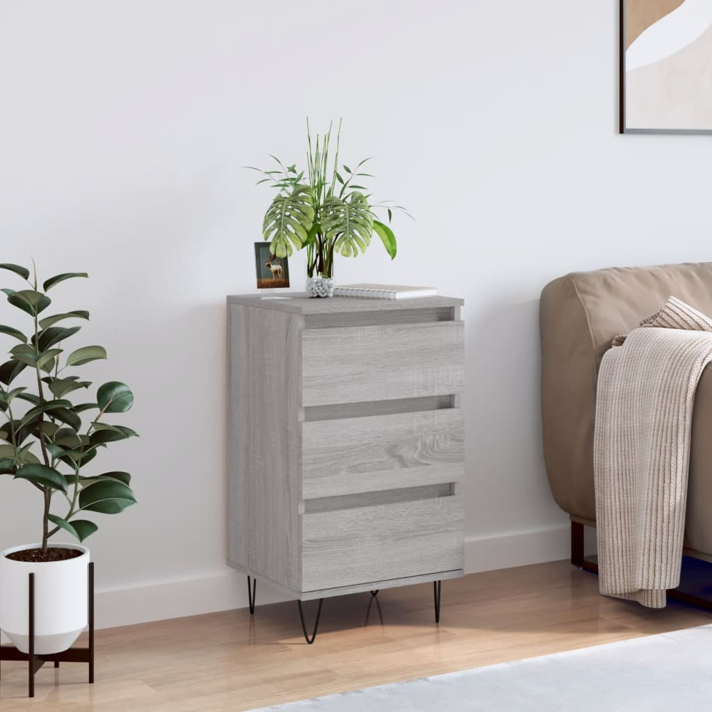 Grey Sonoma Sideboard - Sudd