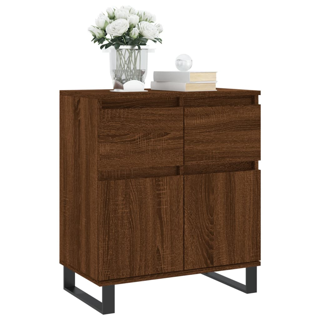 Brown Oak Sideboard - Sudd