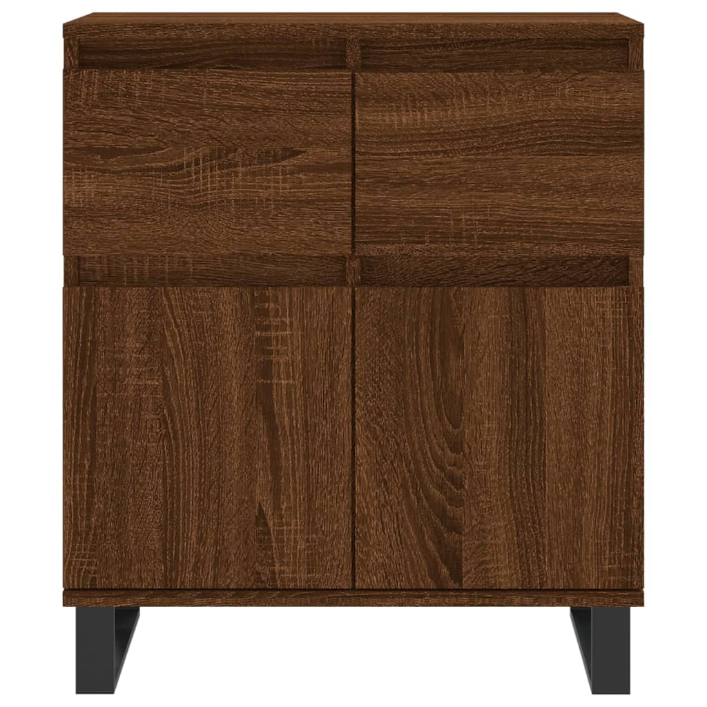 Brown Oak Sideboard - Sudd