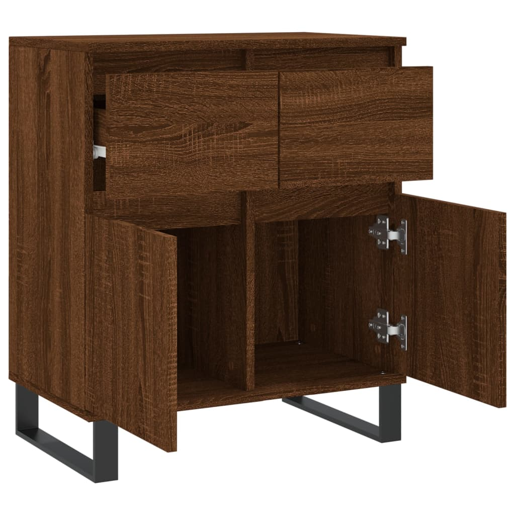 Brown Oak Sideboard - Sudd