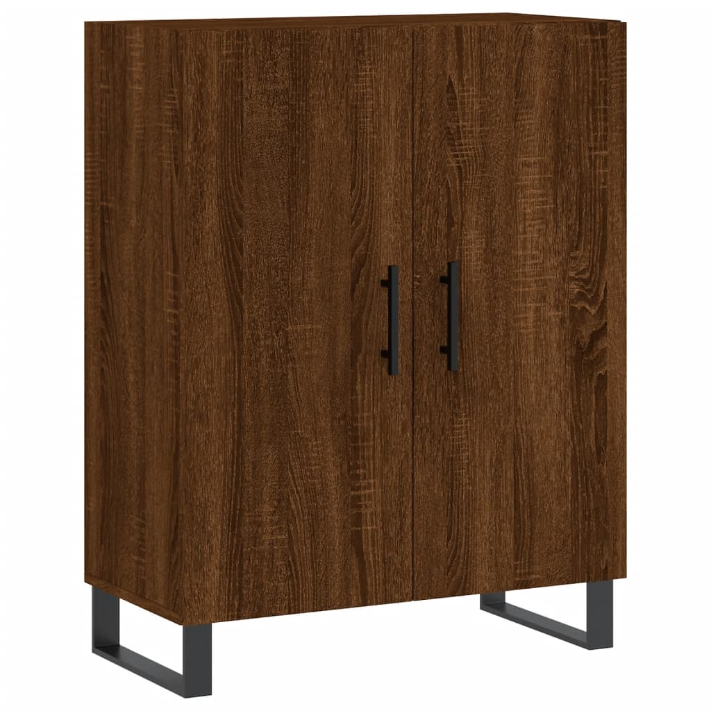 Brown Oak Sideboard - Sudd