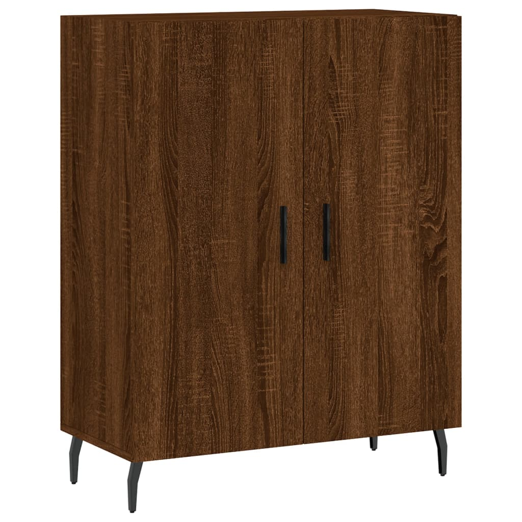 Brown Oak Sideboard - Sudd