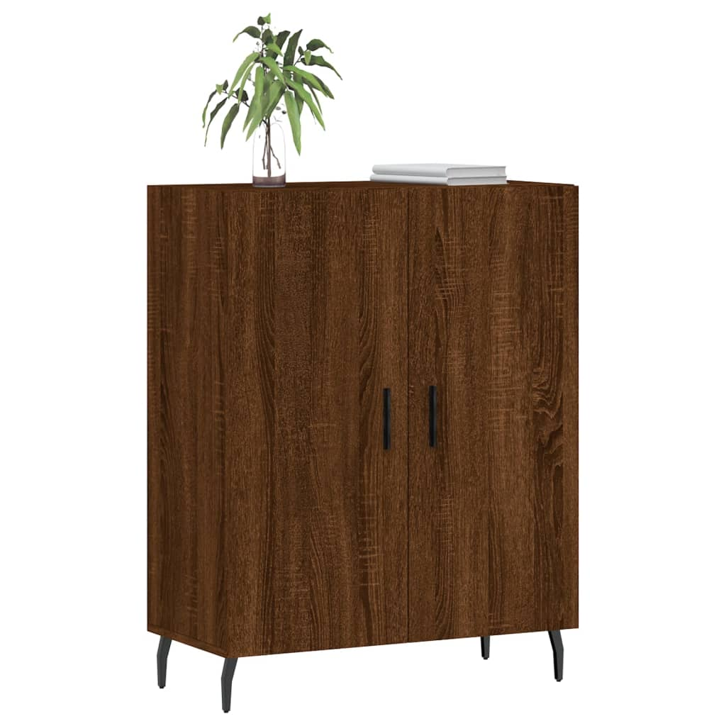 Brown Oak Sideboard - Sudd