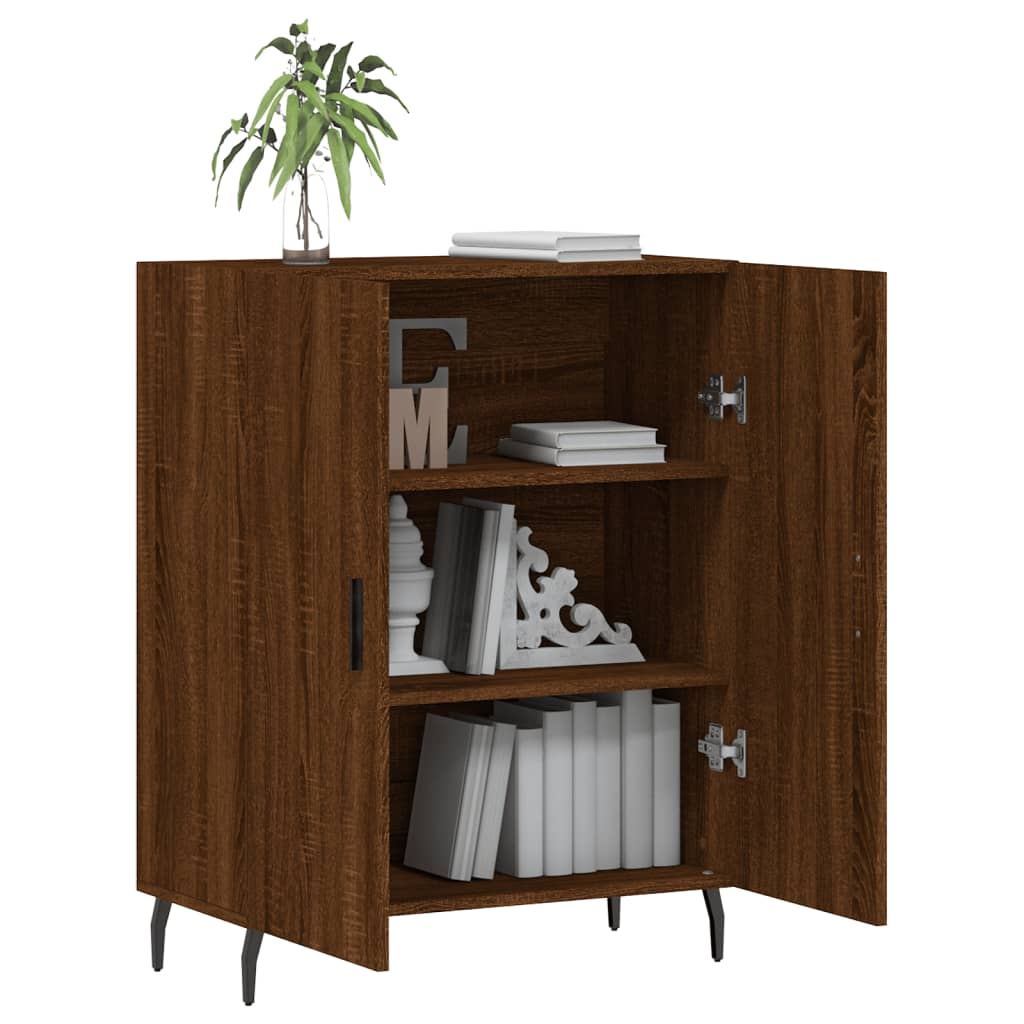 Brown Oak Sideboard - Sudd