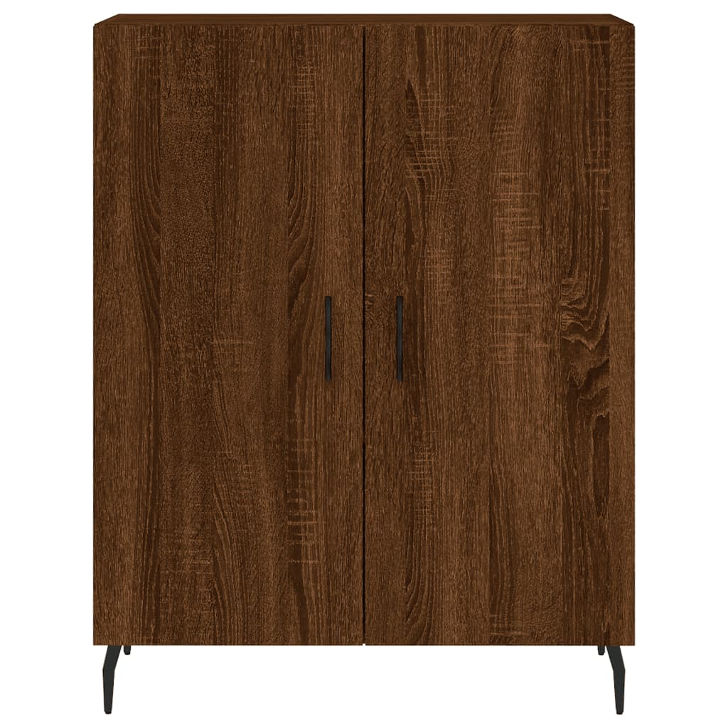 Brown Oak Sideboard - Sudd