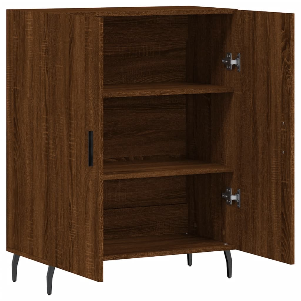 Brown Oak Sideboard - Sudd