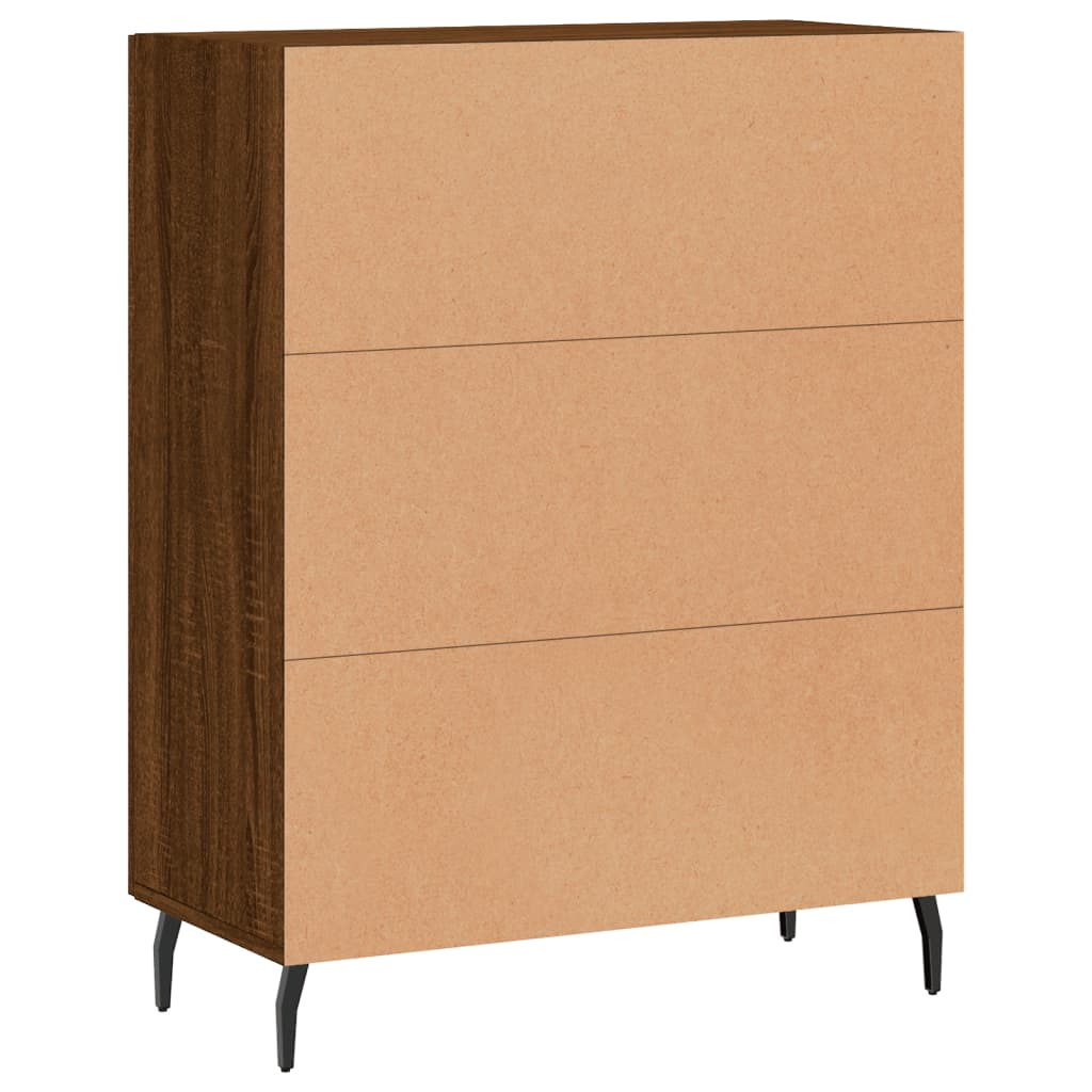 Brown Oak Sideboard - Sudd