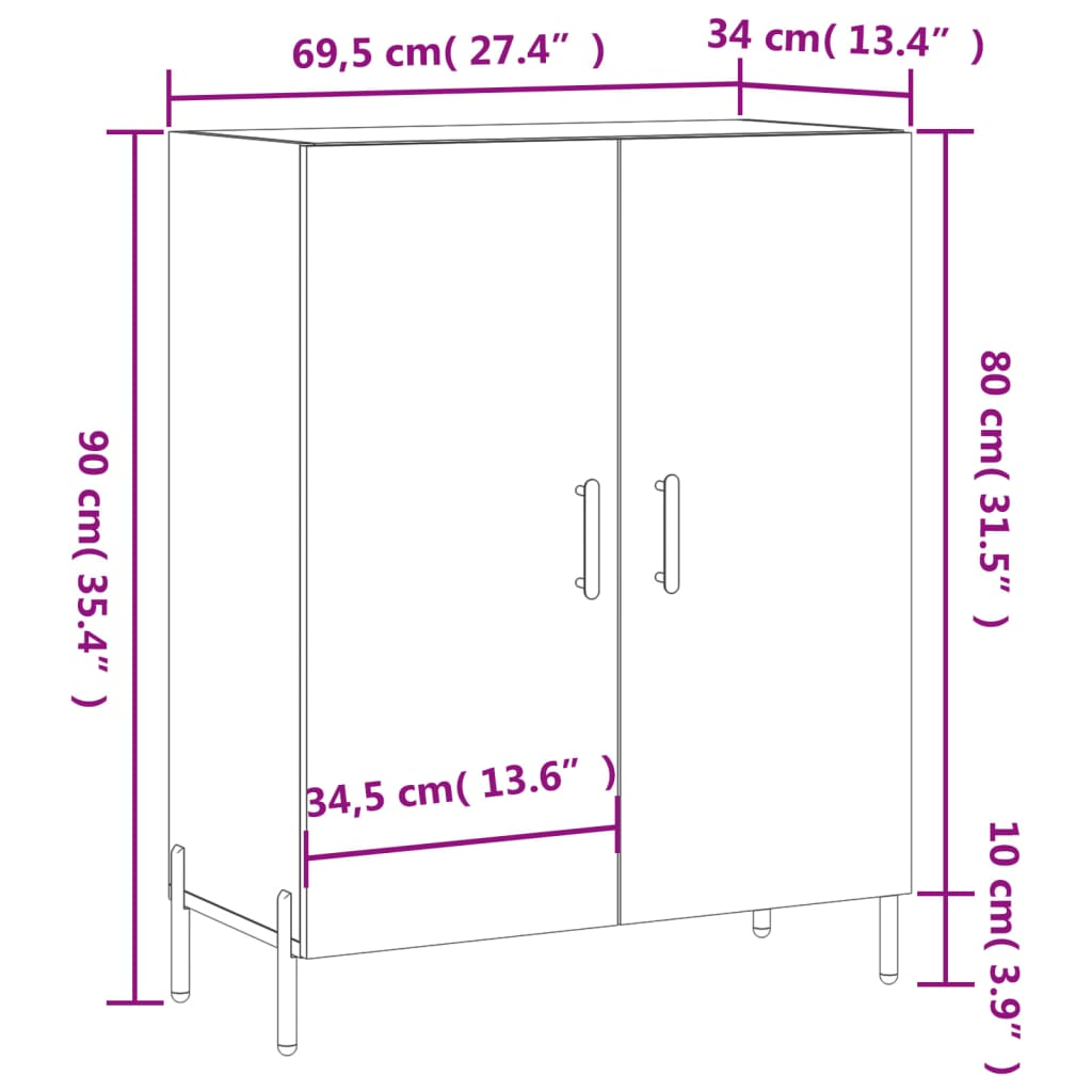 White Sideboard - Sudd