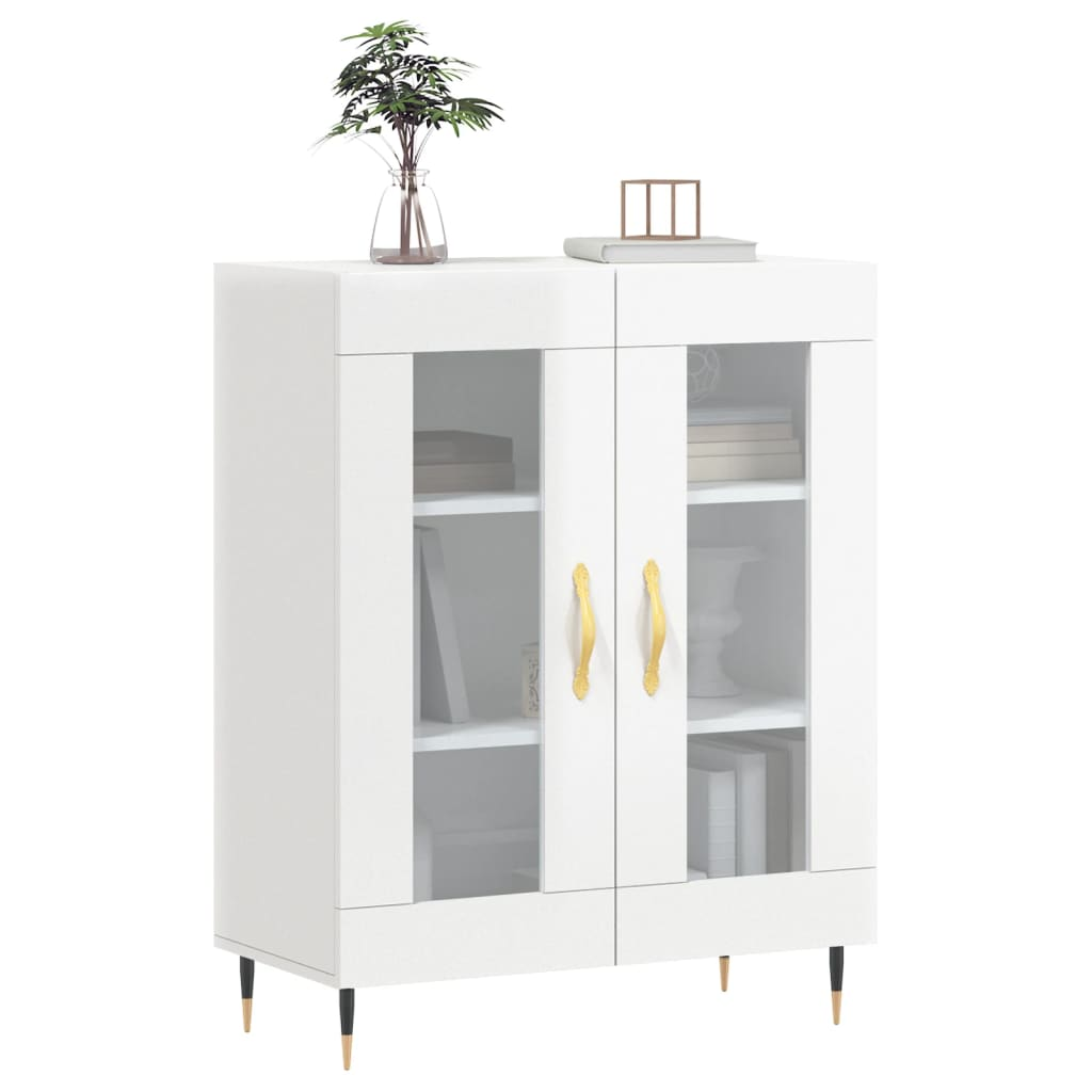 High Gloss White Sideboard - Sudd