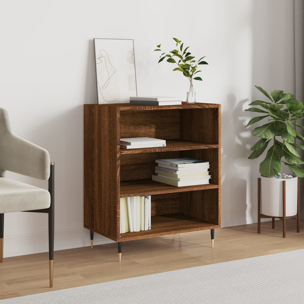 Brown Oak Sideboard - Sudd