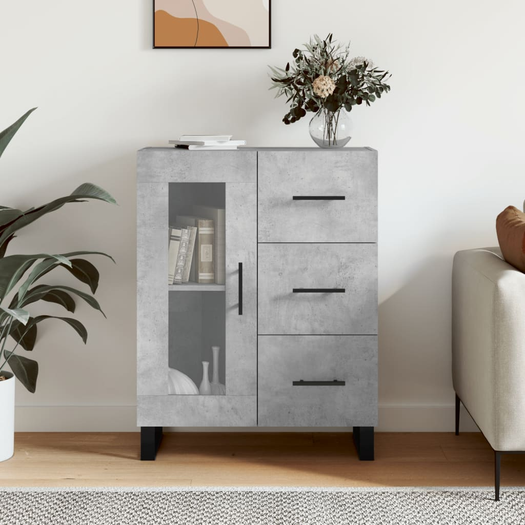 Concrete Grey Sideboard - Sudd