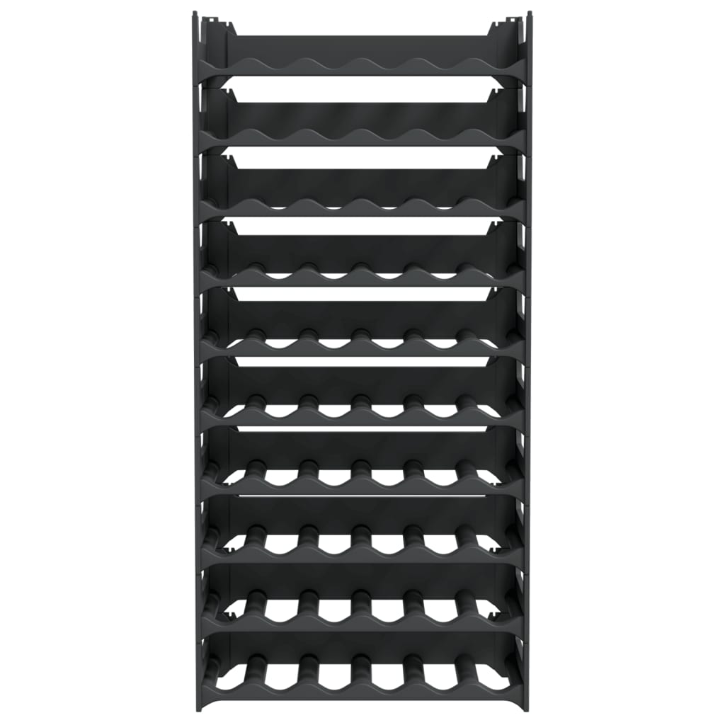 vidaXL Wine Rack for 60 Bottles PP Stackable - Sudd