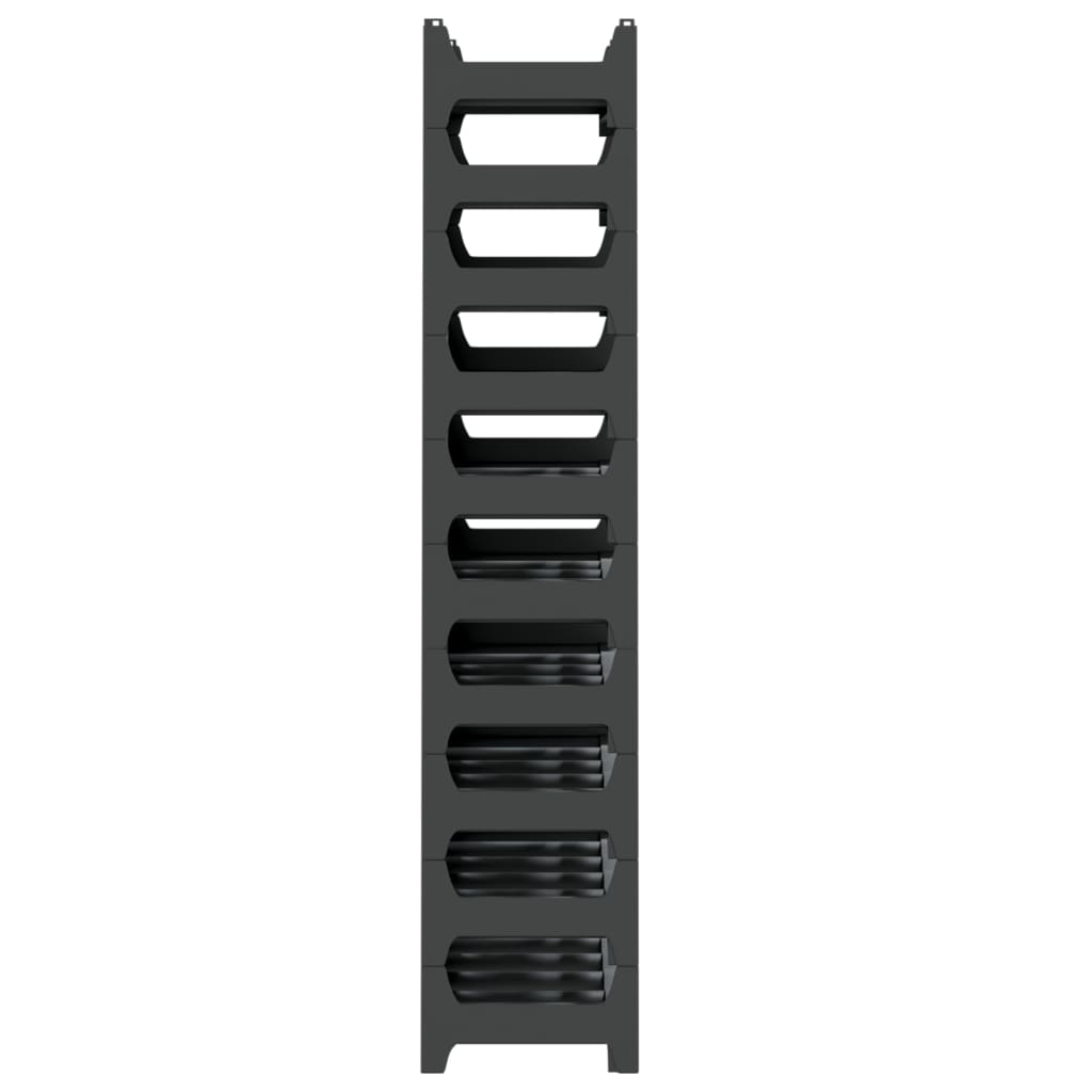 vidaXL Wine Rack for 60 Bottles PP Stackable - Sudd