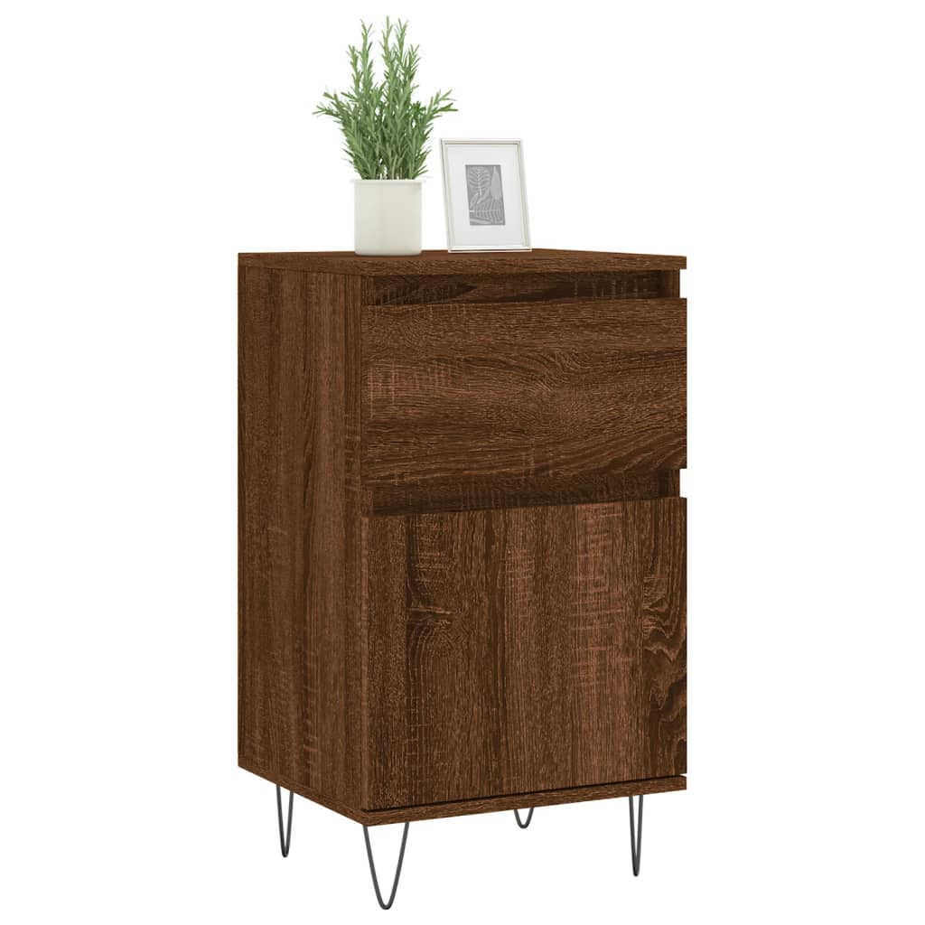 Brown Oak Sideboard - Sudd