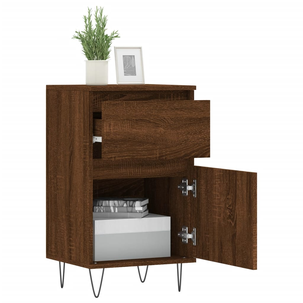 Brown Oak Sideboard - Sudd