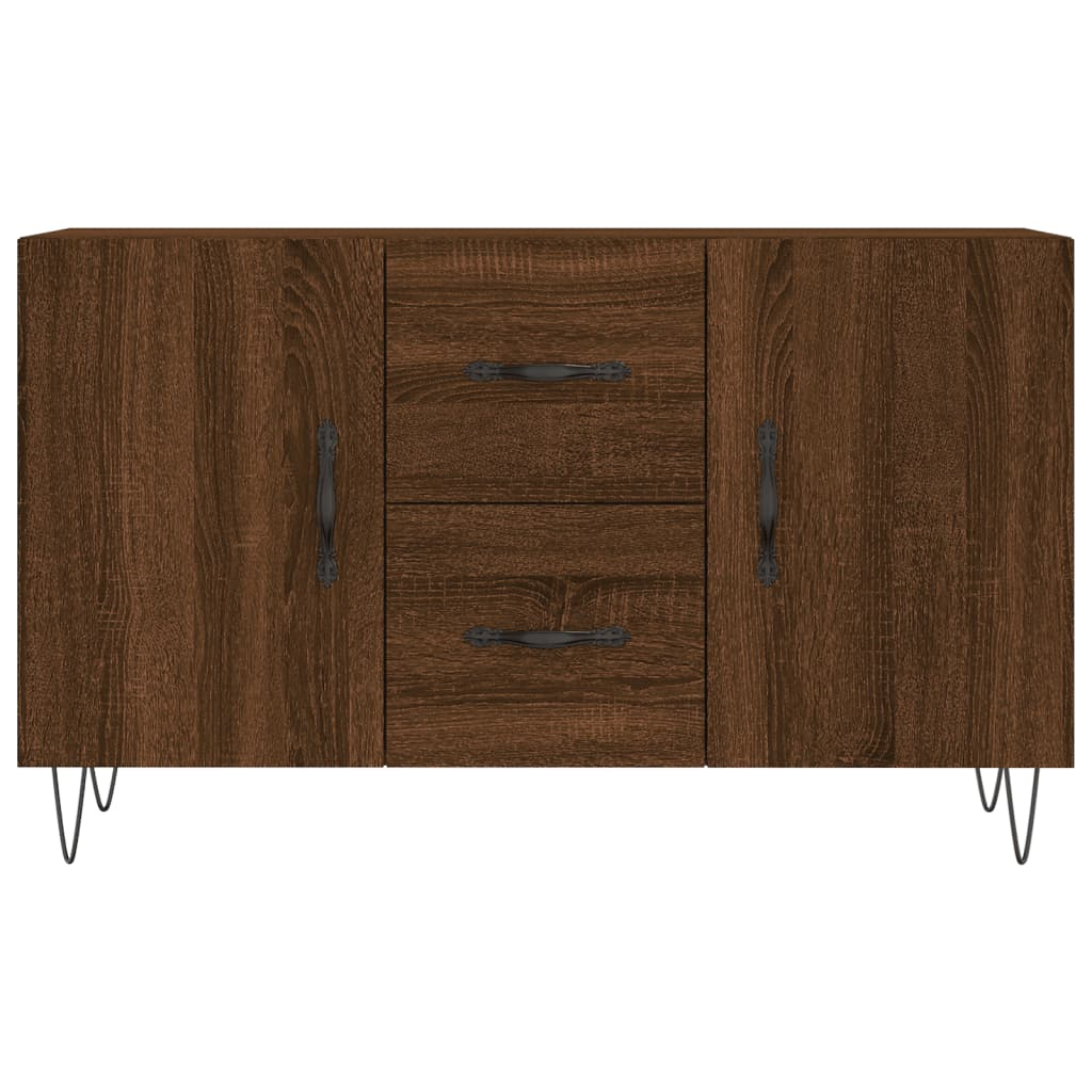 Brown Oak Sideboard - Sudd