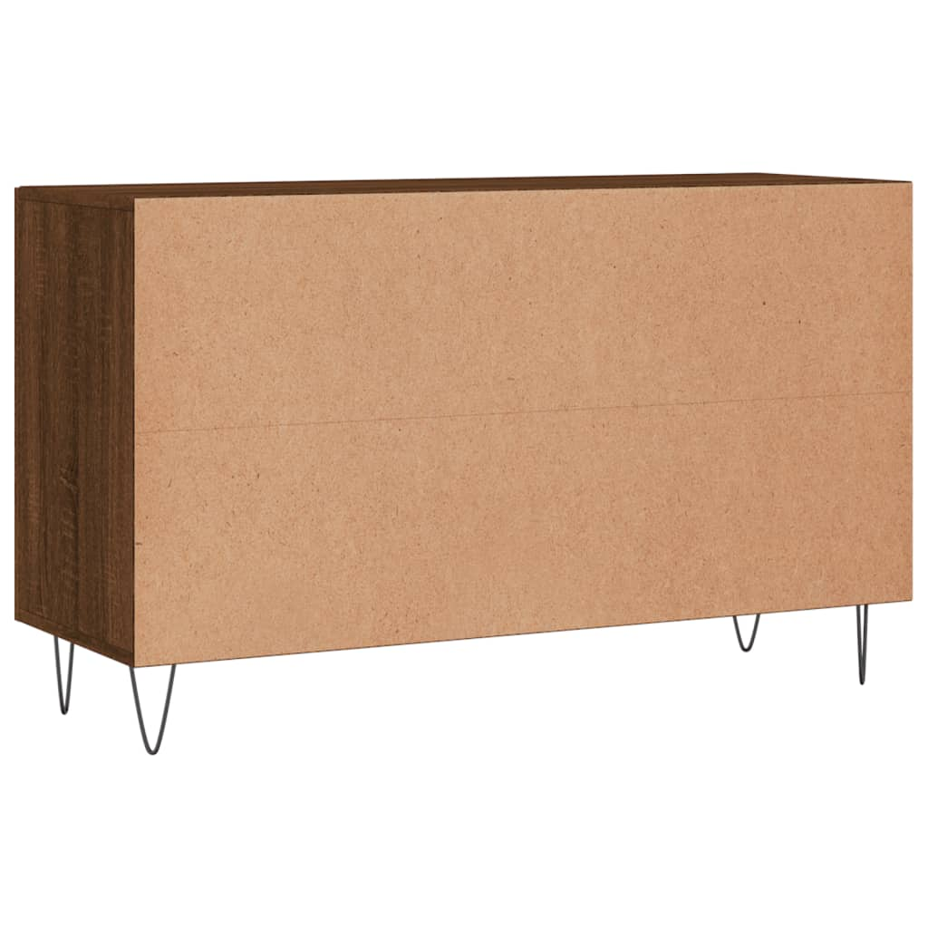 Brown Oak Sideboard - Sudd