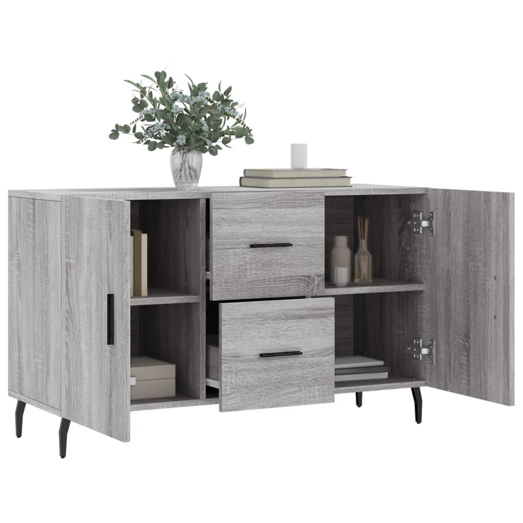 Grey Sonoma Sideboard - Sudd