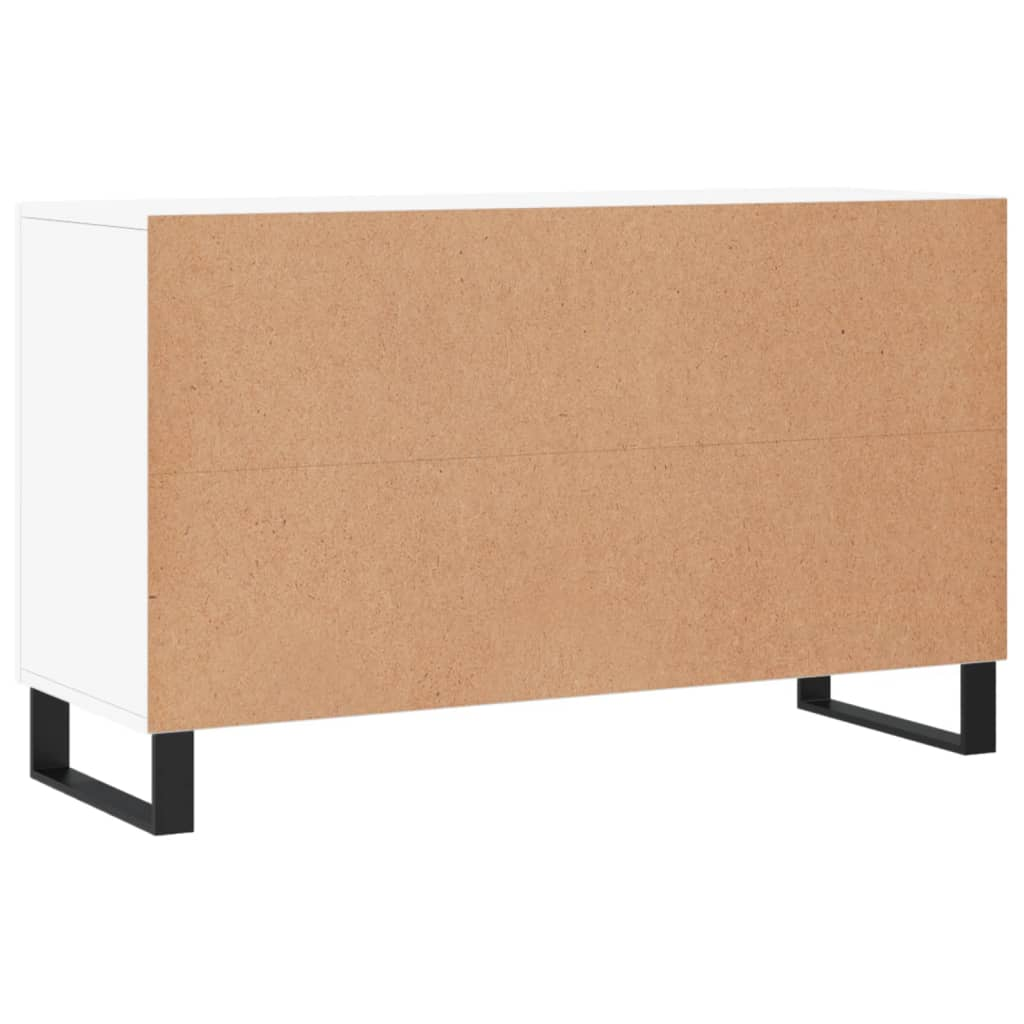 High Gloss White Sideboard - Sudd