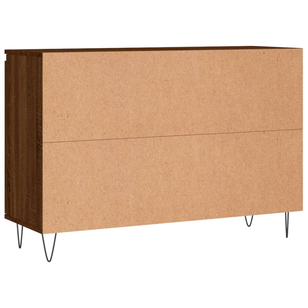 Brown Oak Sideboard - Sudd