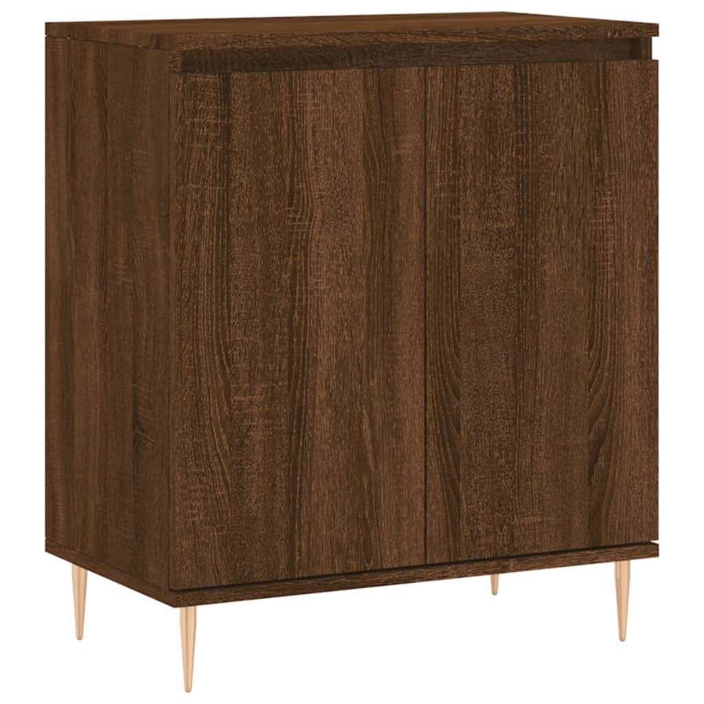 Brown Oak Sideboard Medium - Sudd