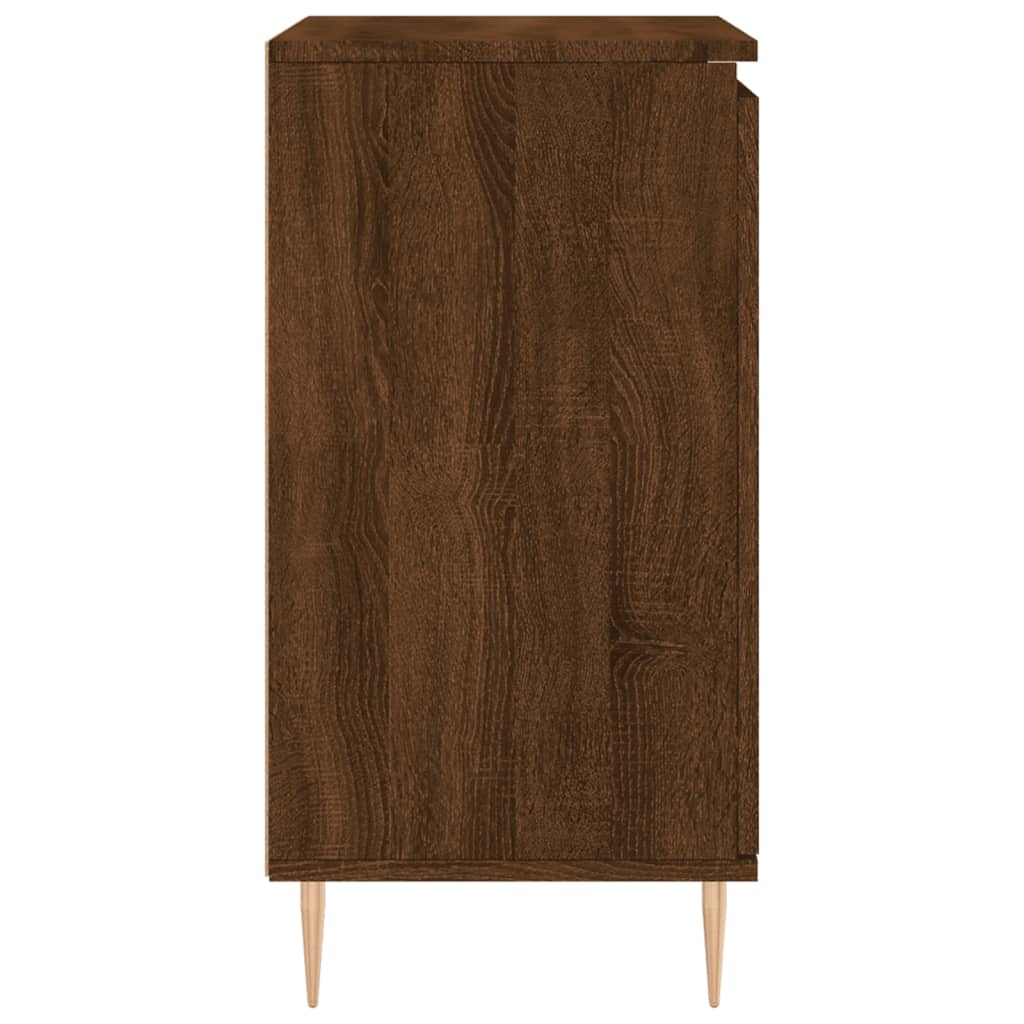 Brown Oak Sideboard Medium - Sudd