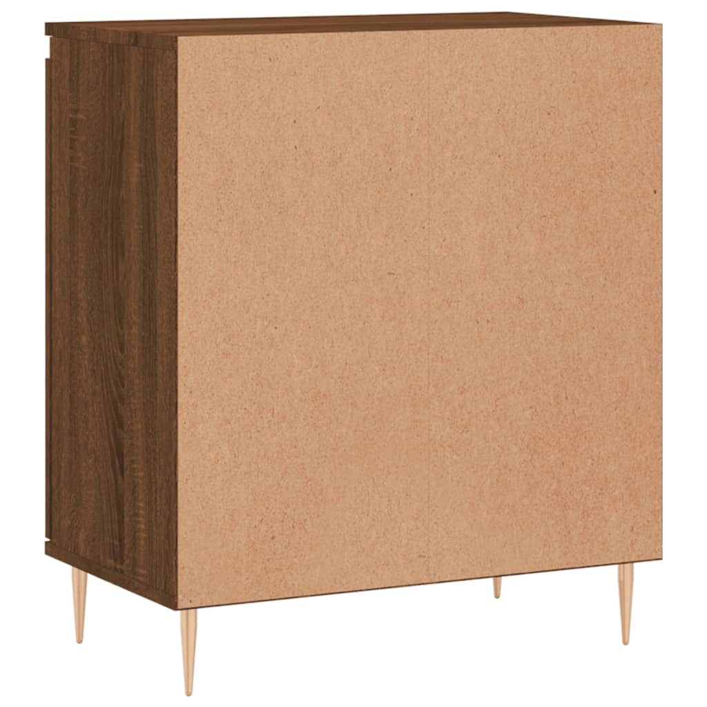 Brown Oak Sideboard Medium - Sudd