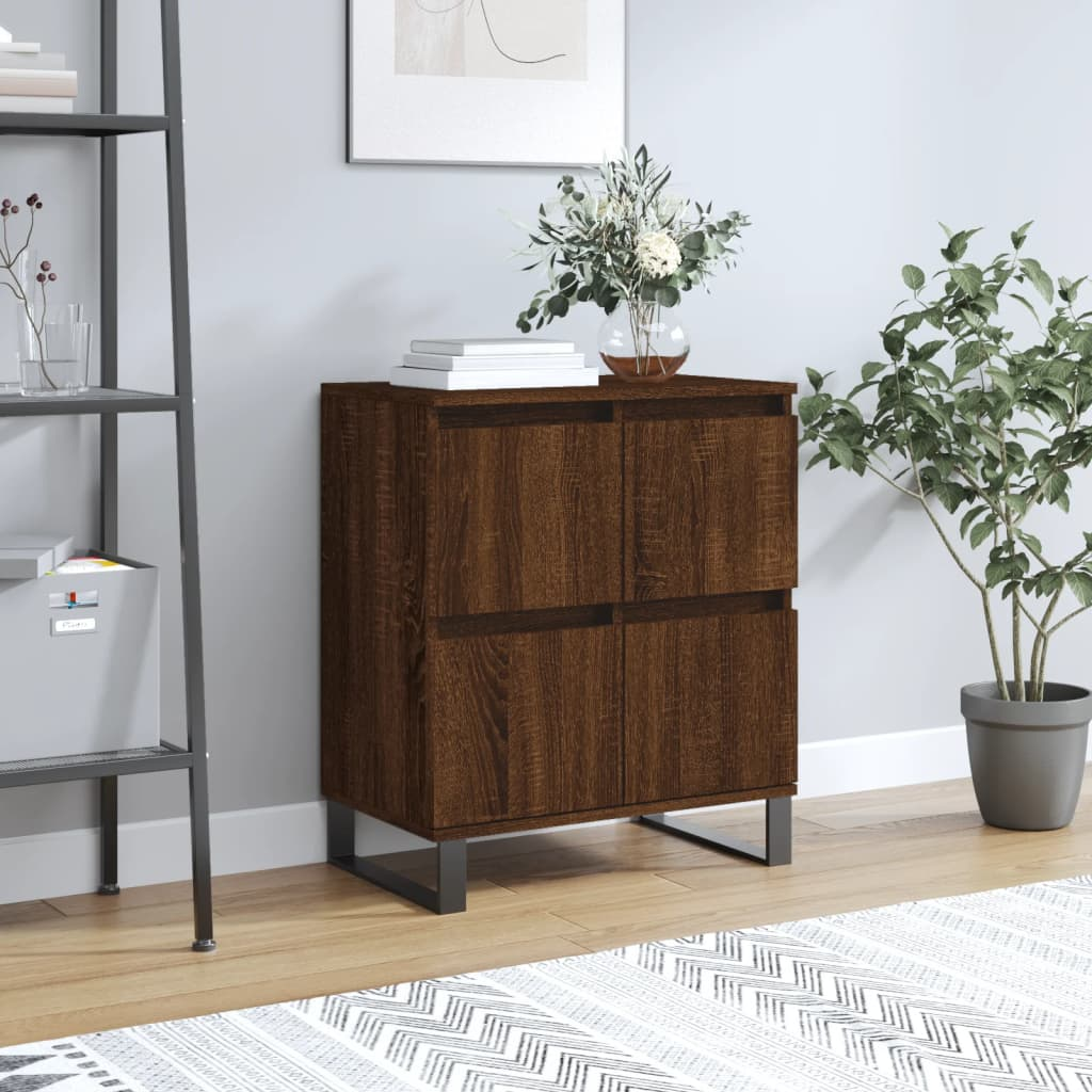 Brown Oak Sideboard - Sudd