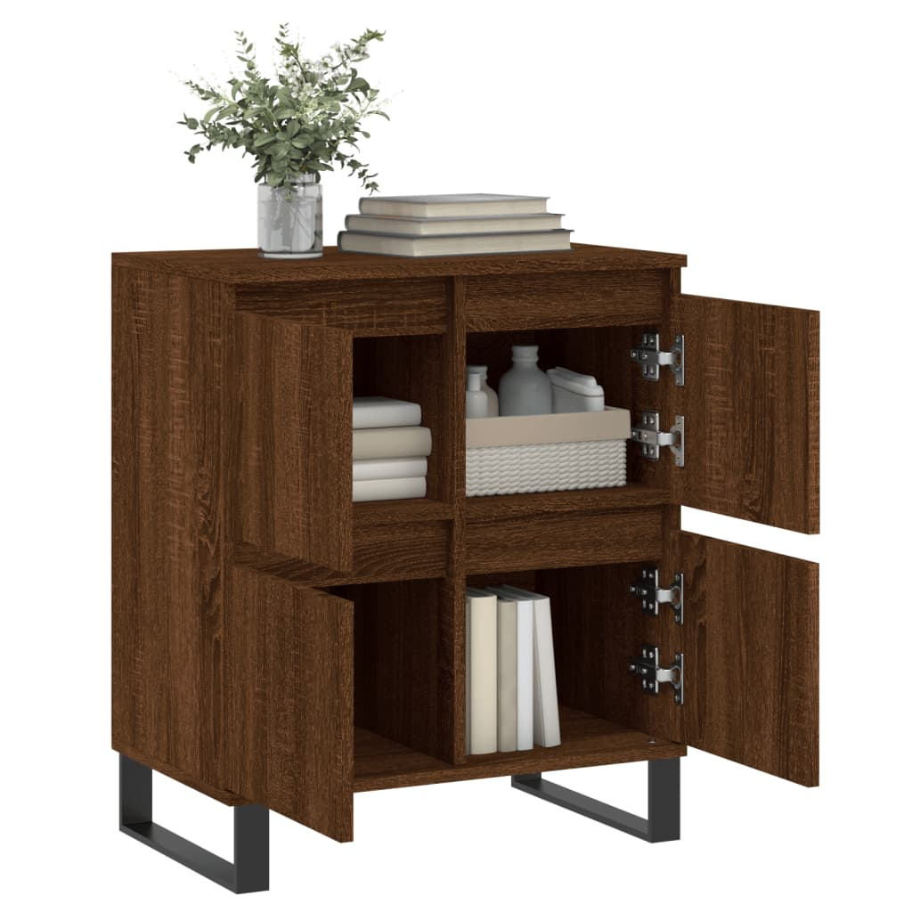 Brown Oak Sideboard - Sudd