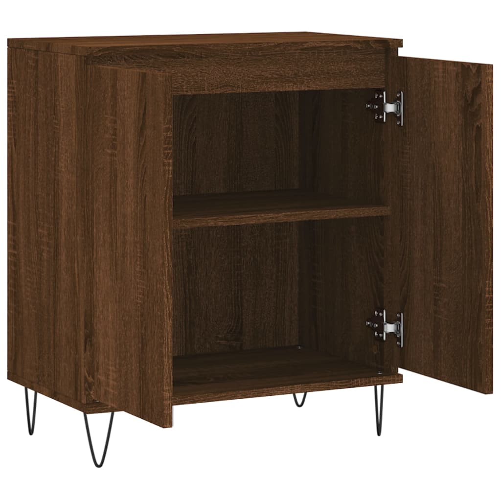 Brown Oak Sideboard - Sudd