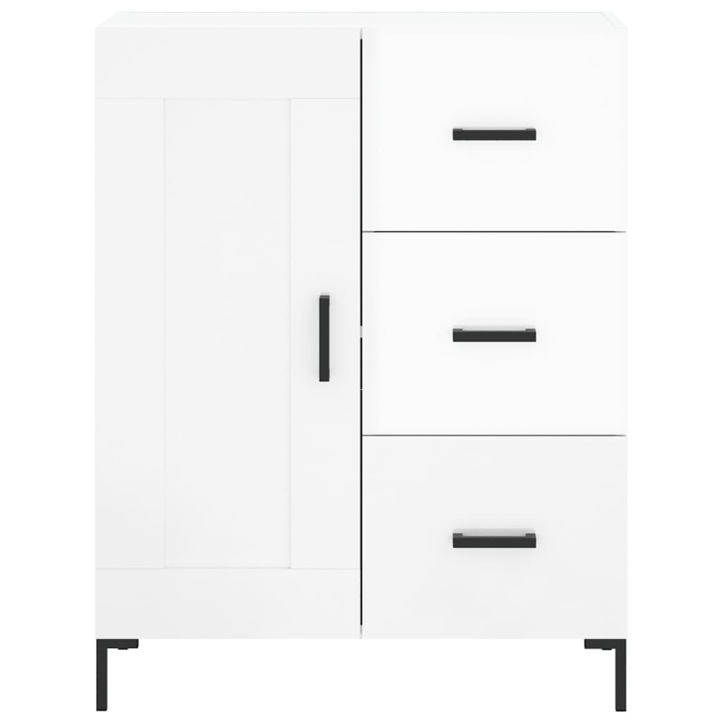 High Gloss White Sideboard - Sudd