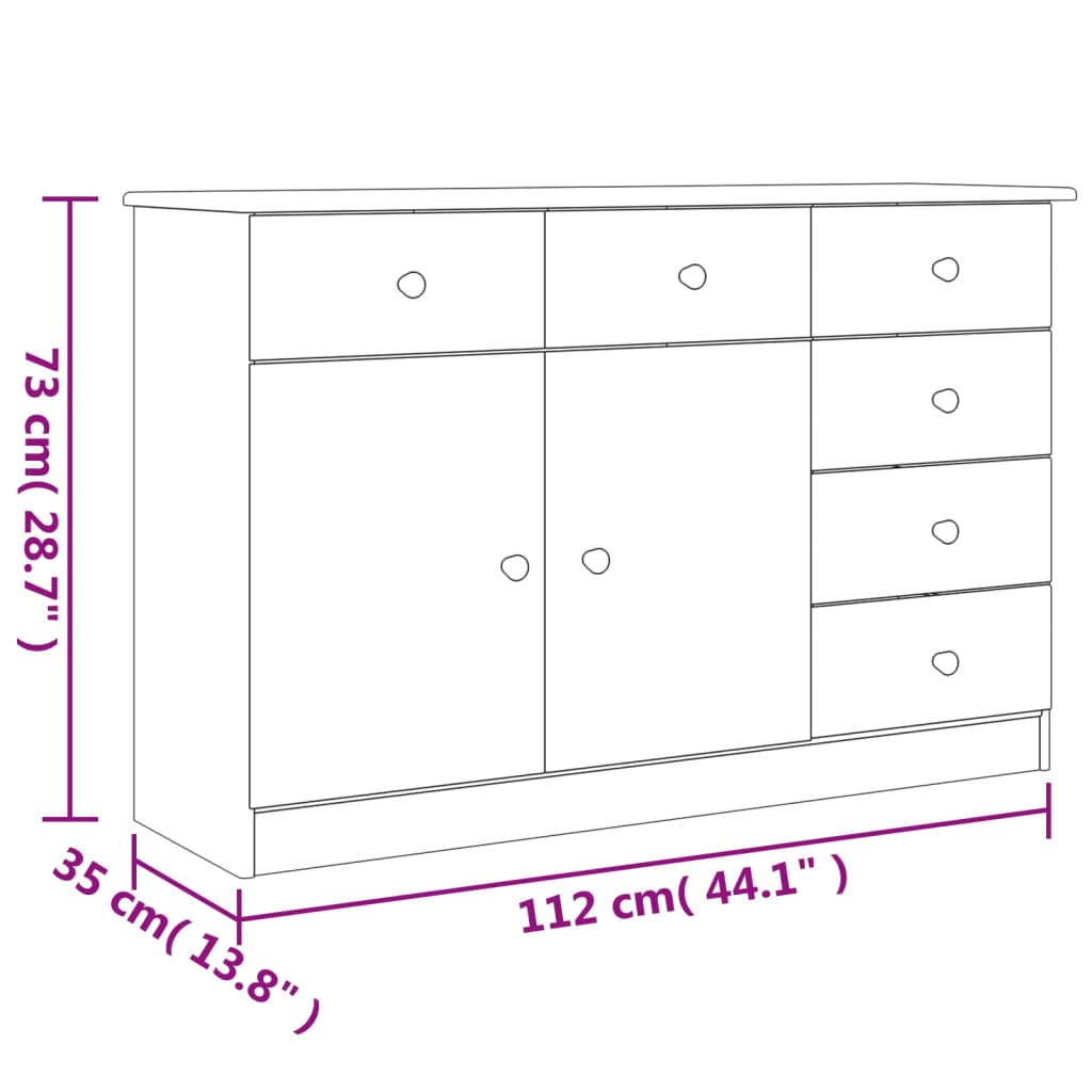 Pine Sideboard - Sudd