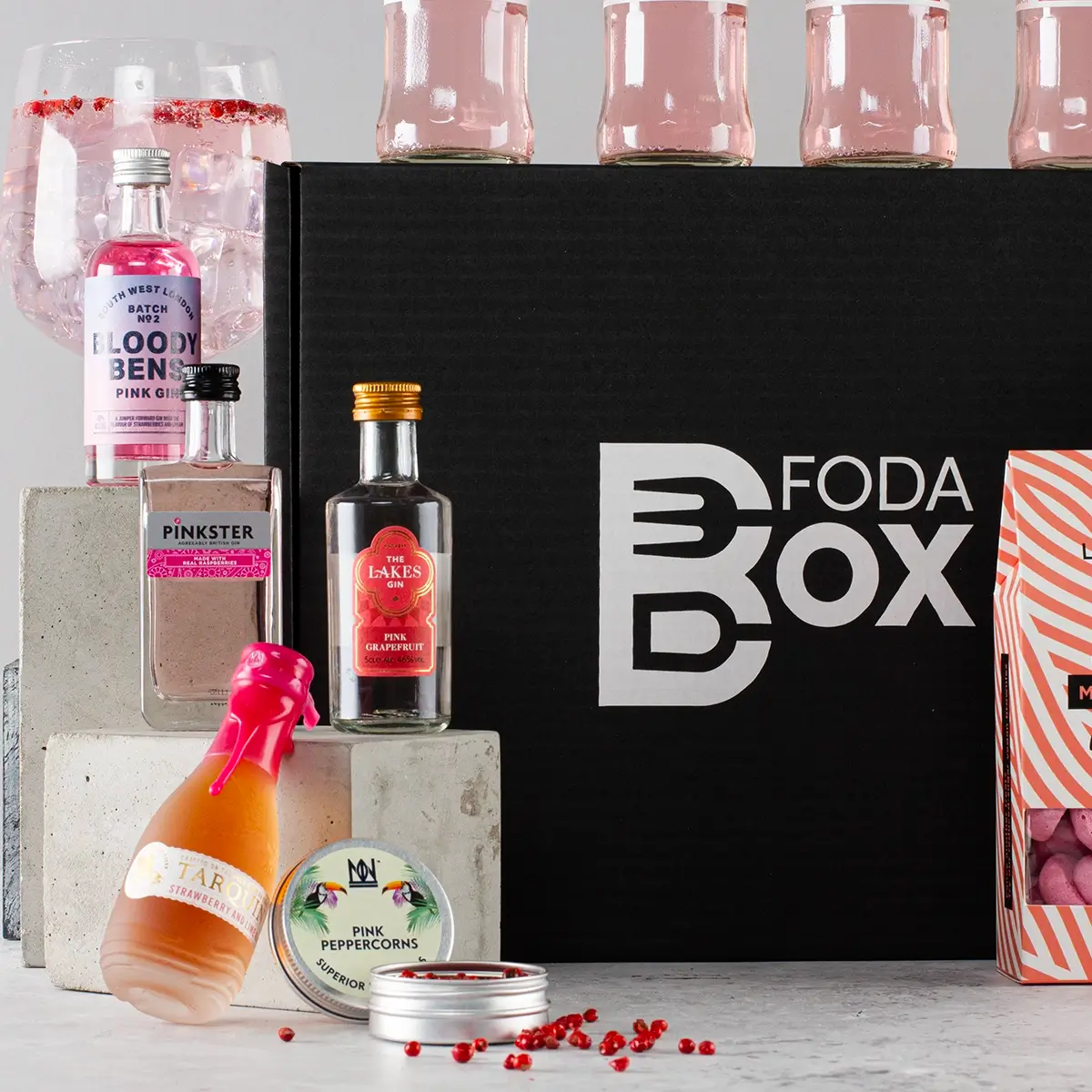 Craft Pink Gin and Tonic Gift Hamper - Sudd