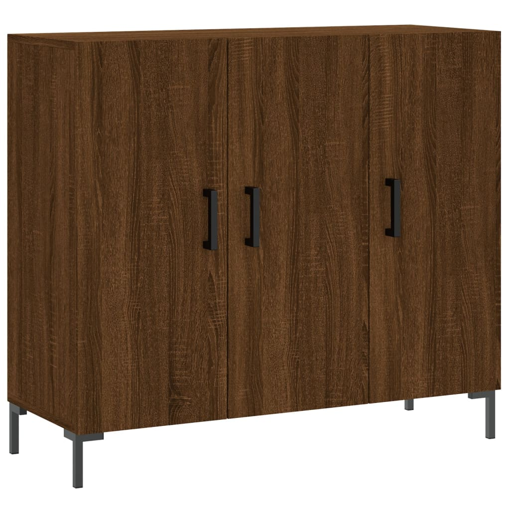 Brown Oak Sideboard - Sudd