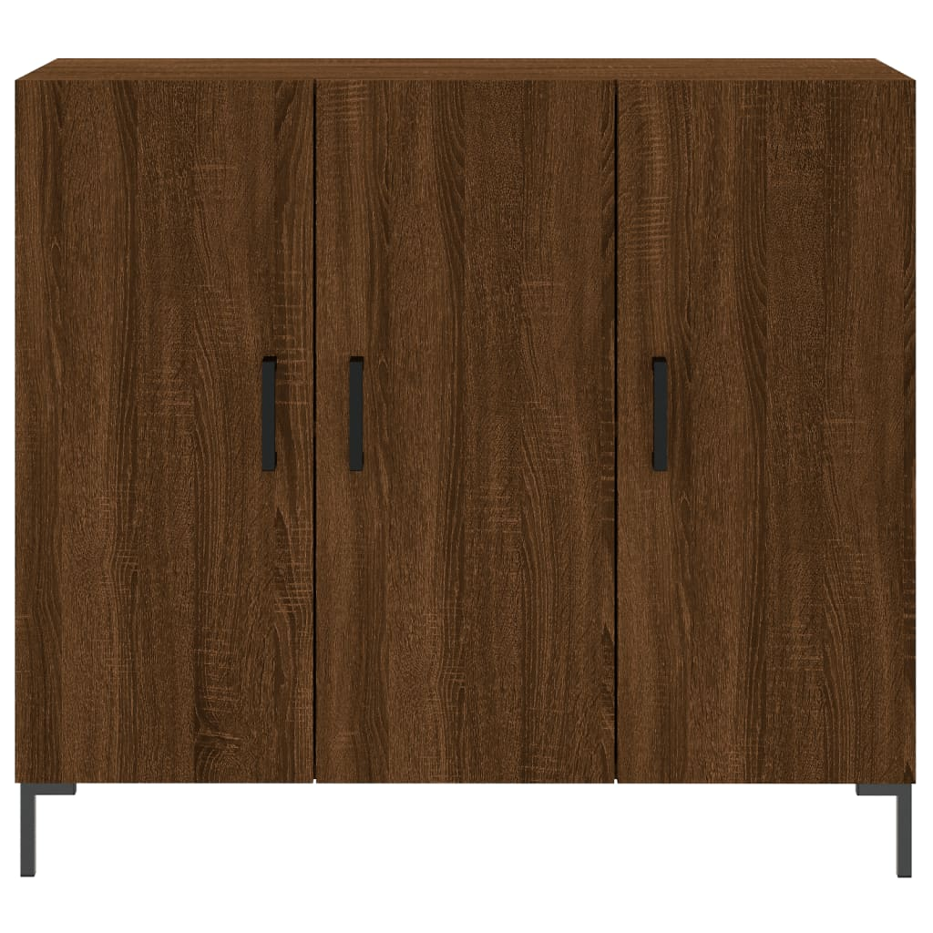 Brown Oak Sideboard - Sudd