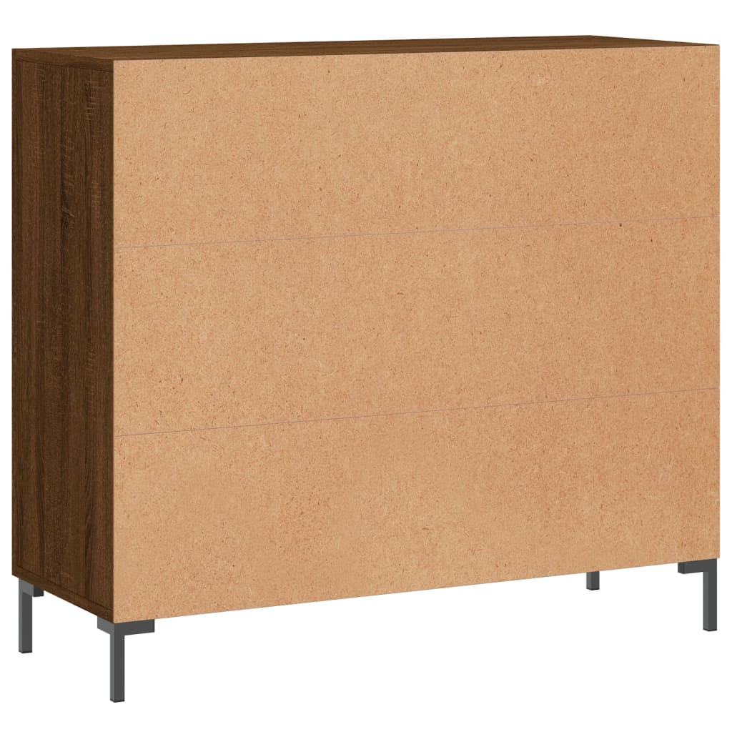 Brown Oak Sideboard - Sudd