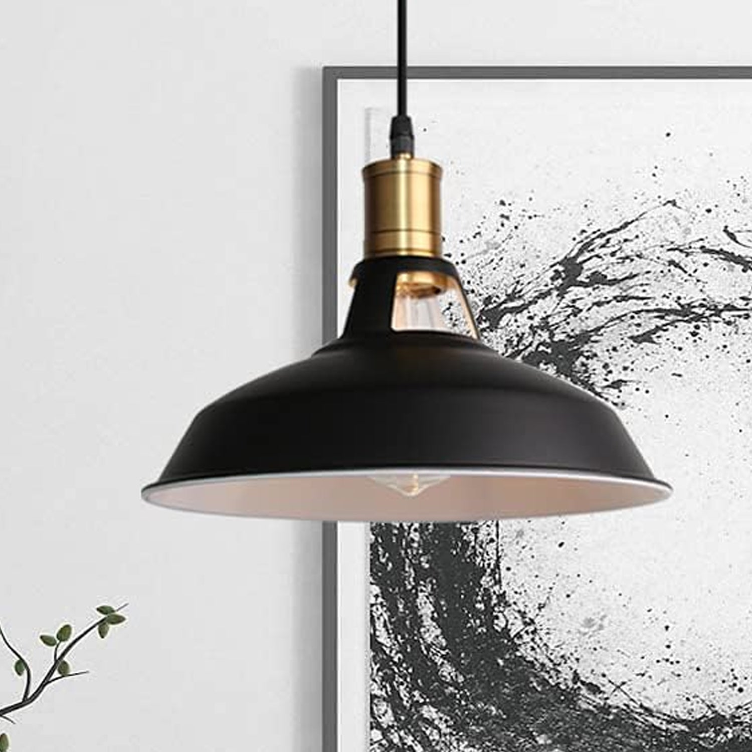 New Hanging Lamp Industrial Retro Vintage Metal Lamp Pendulum Ceiling - Sudd