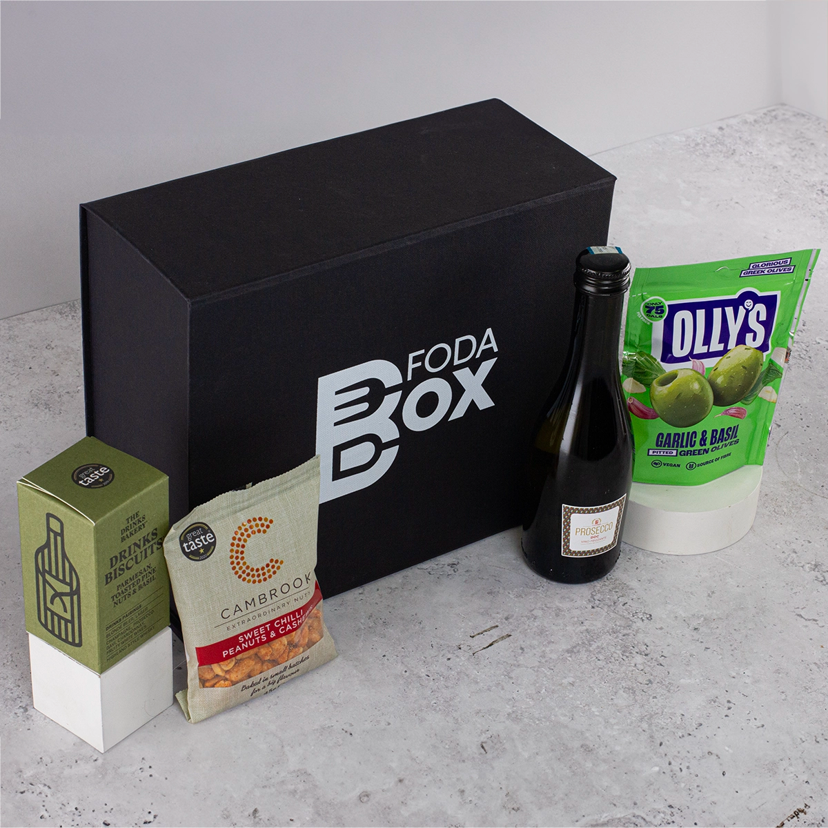 Mini Prosecco & Snack Pairing Gift Box - Sudd