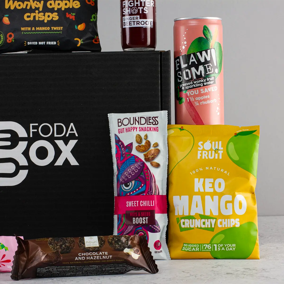 Healthy Vegan and Gluten-Free Snack Box - Sudd