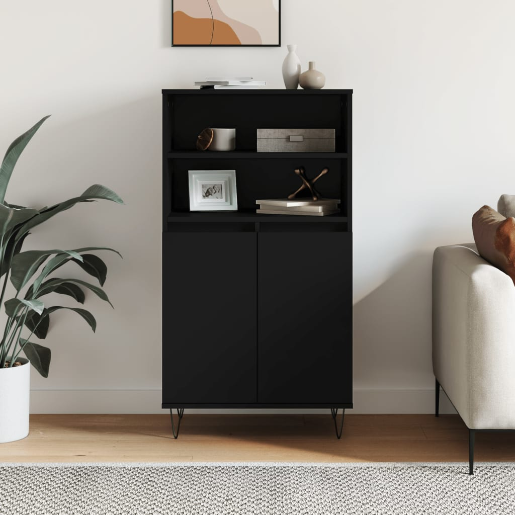 Black Highboard - Sudd