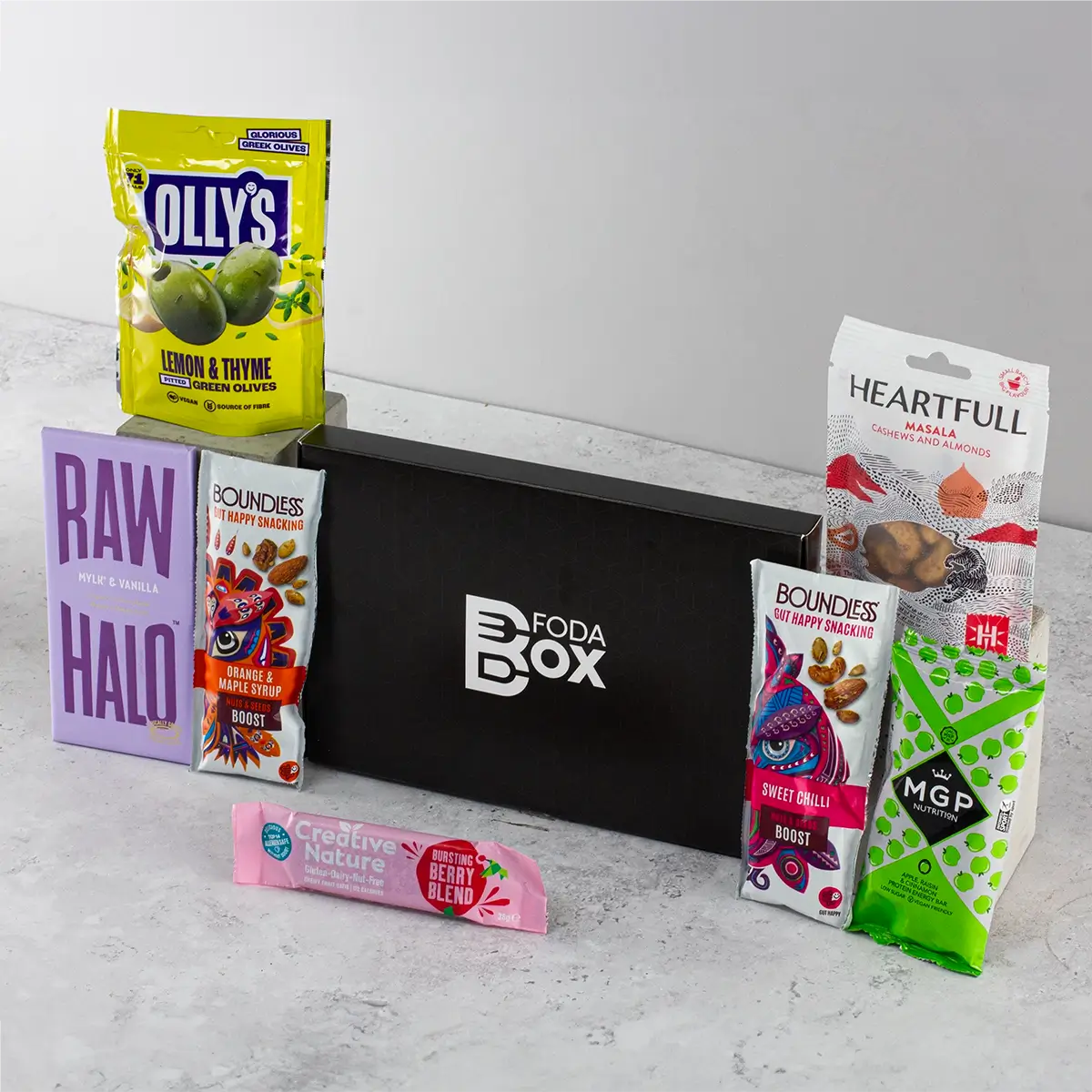 Gluten Free and Vegan Snacks Letterbox Gift - Sudd