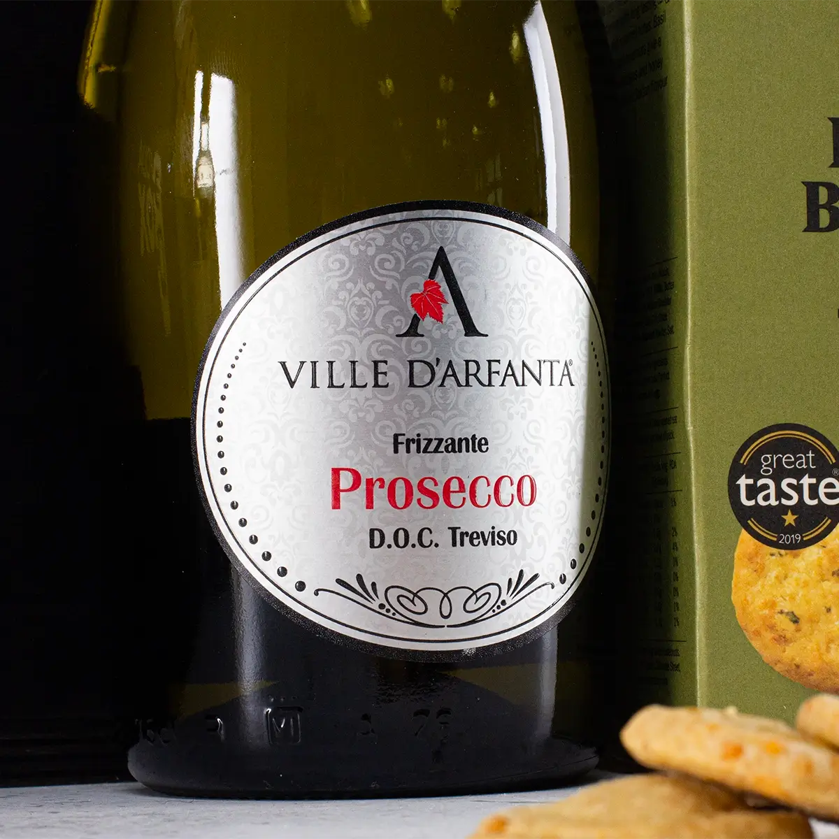 Prosecco and Gourmet Snacks Hamper in Luxury Pine Box | Perfect Gift for Any Occasion - Sudd