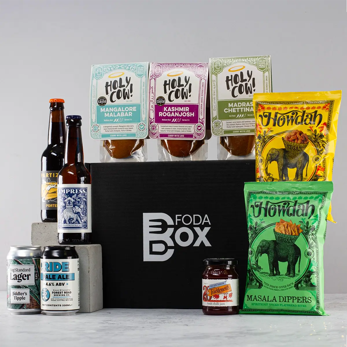 Beer and Curry Night Gift Box - Sudd