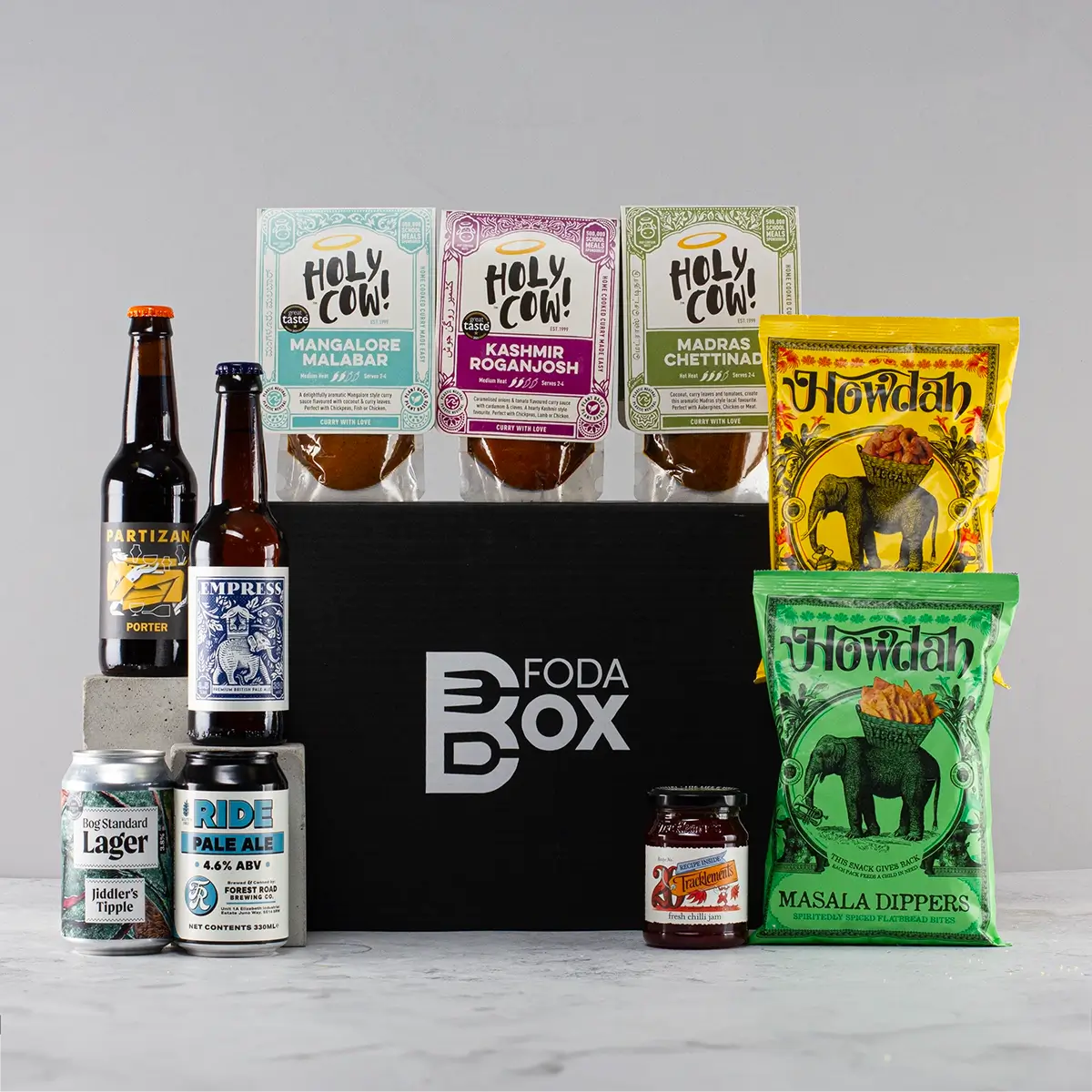 Beer and Curry Night Gift Box - Sudd