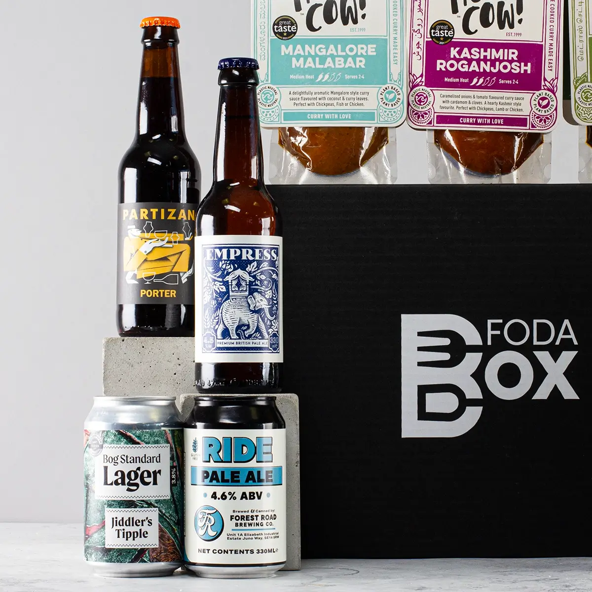 Beer and Curry Night Gift Box - Sudd