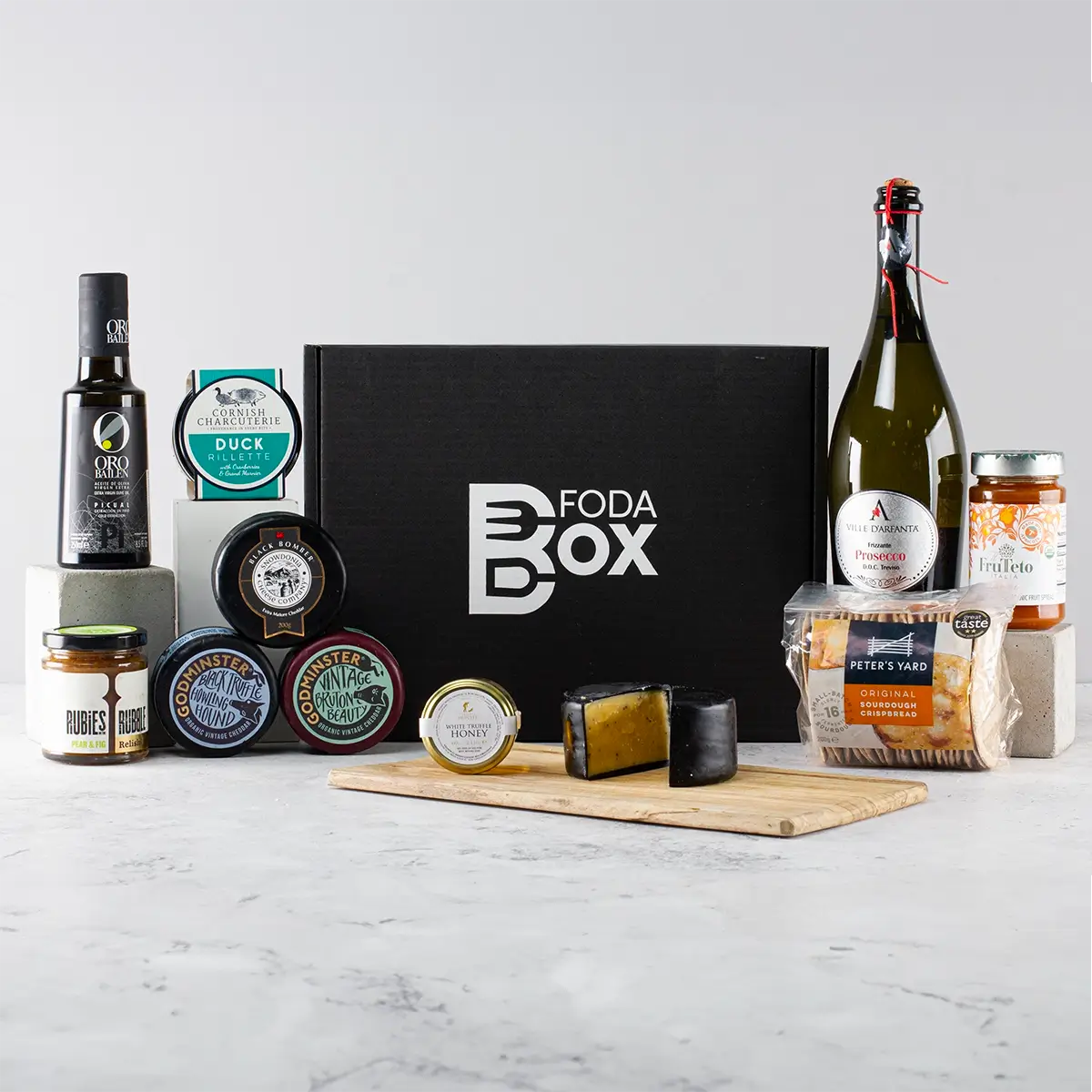 Prosecco and Cheese Gift Hamper - Sudd