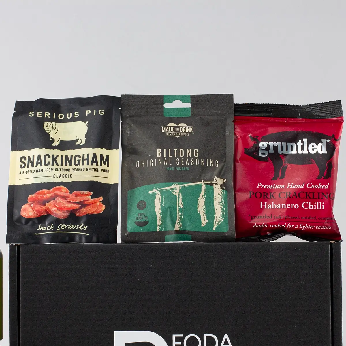 Craft Beer and Meat Snacks Gift Box - Sudd