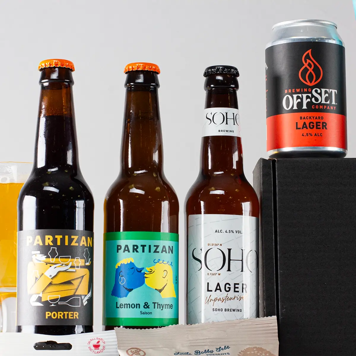 Dad Box - Beer and Snack Hamper Gift - Sudd