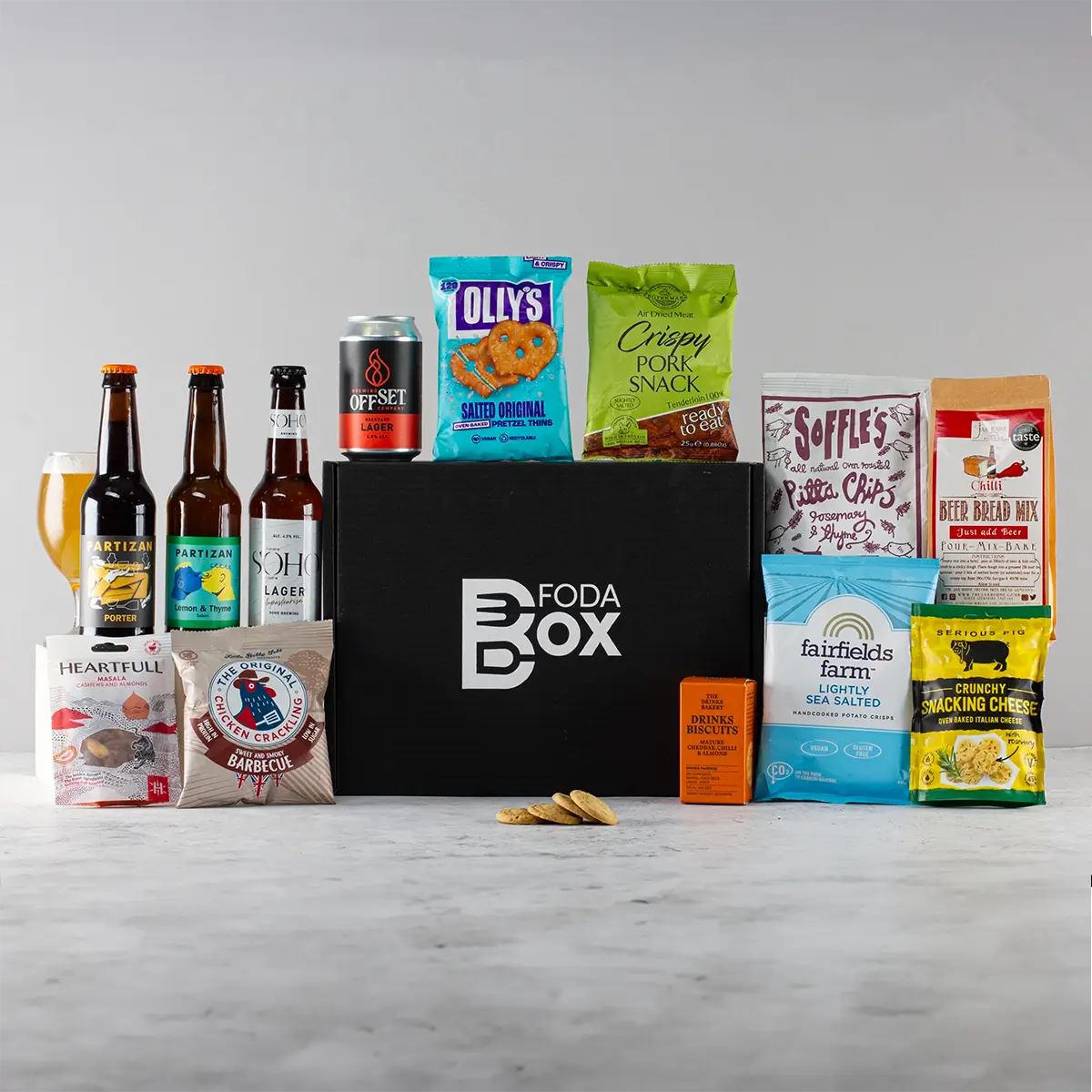 Dad Box - Beer and Snack Hamper Gift - Sudd